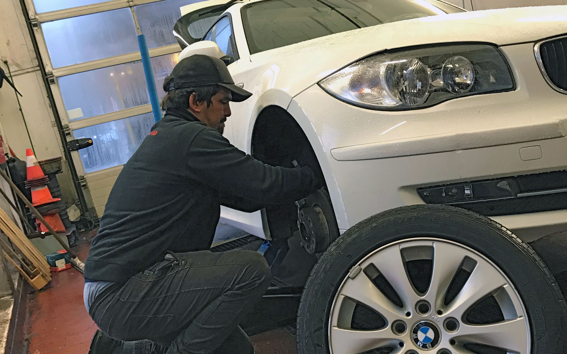 Car wash à la main